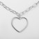 Assorted Pendant Cupid, Silver Color, 45cm