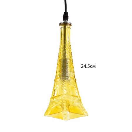 Suspendor "Eiffel" E14 40W yellow 8x8x27-127cm-1