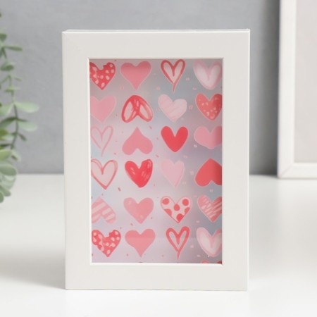 Pigger Interior plastic "Drawn Hearts" 17x12x3.8 cm