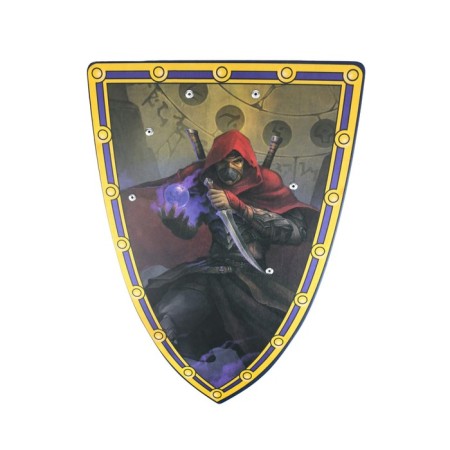 Wooden triangular shield "Assassin"-2