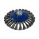 Metal brush for ushm tundra, twisted wire, "plate", M14, 125 mm