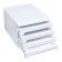 File-cabinet 4-sequent plastic Erichkrause "Classic", white
