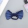 Hair elastic band "Schoolgirl Style" Strohahs, 11.5 cm, blue
