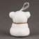A toy of foam "Bear" with an umbrella, 8 cm