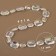 Beads on threads, with holography, 11 mm, 9 ± 1 m, transparent color