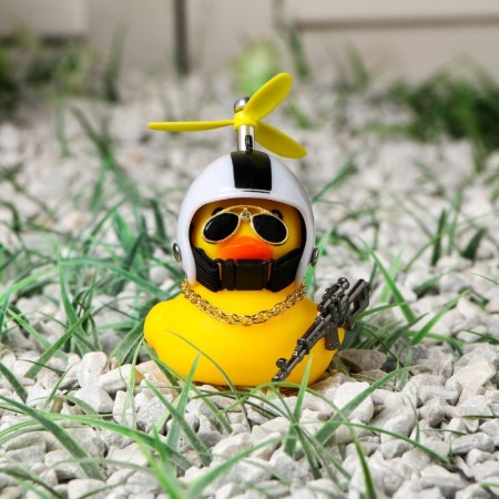 Duck with propeller yellow, star