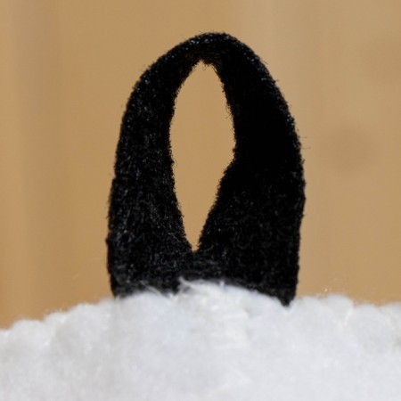 Bath cap with applique "King", black-2