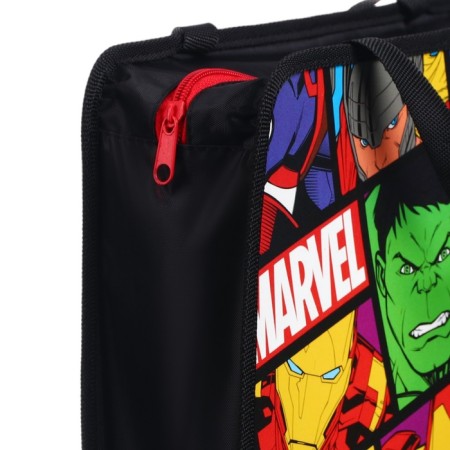 Plastic folder with A4 handles, on lightning, 75x330x260 mm, Avengers-5