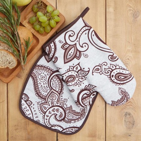 Varezhka-Open "Ethel" Eastern patterns 20x27cm, 100% cotton, 250g/m2 (bilateral)-1
