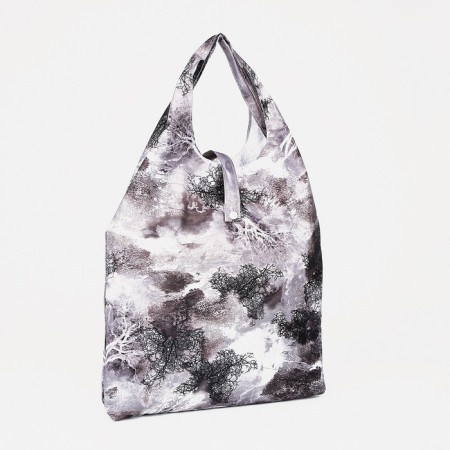 Household bag on the button, the color is gray-1