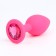 Anal traffic jams, soft silicone, pink crystal, d = 28 mm, pink