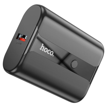 External battery Hoco Q3 Pro, 10,000 mAh, 1 USB, 1 Type-C, 3 A, display, black-3