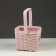 Wicker basket, 15 x 15 x 12/24 cm, Roy, sequoia
