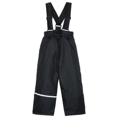 Baby trousers insulated, height 146 cm, black color-1