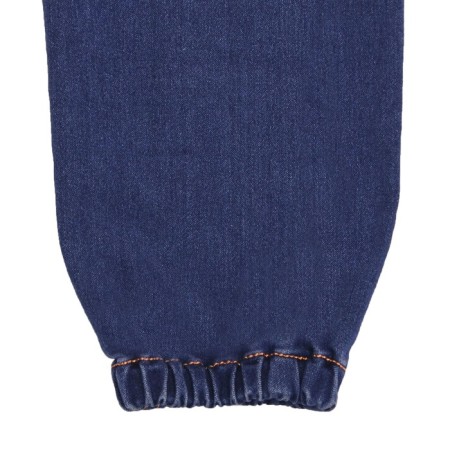 Комбинезон джинсовый для девочек, рост 86 см-2