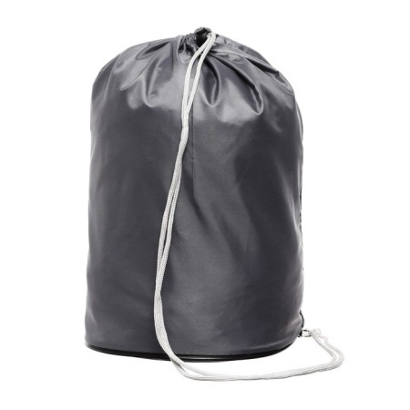 A bag for shoes and balls 360 x 220 mm, round bottom D 220 mm, calligrata (soft polyester, density 210 D), gray-6