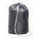 A bag for shoes and balls 360 x 220 mm, round bottom D 220 mm, calligrata (soft polyester, density 210 D), gray