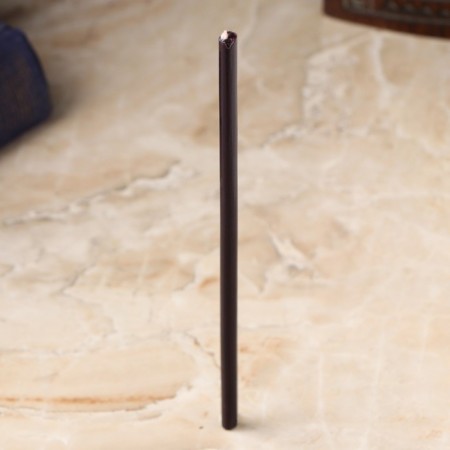 Candle wax "rebirth and new beginning", 16x0.6 cm, 45 minutes, black-1
