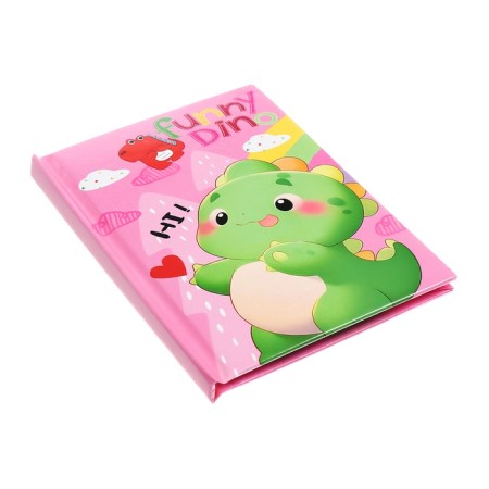 Gift notebook, 45 sheets, line, on a dragon castle (16.3x12.7cm)-5