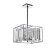 Lamp on the Indigo rod, 12001/4r Chrome. 4x60W, E14, 350x350x265/600 mm