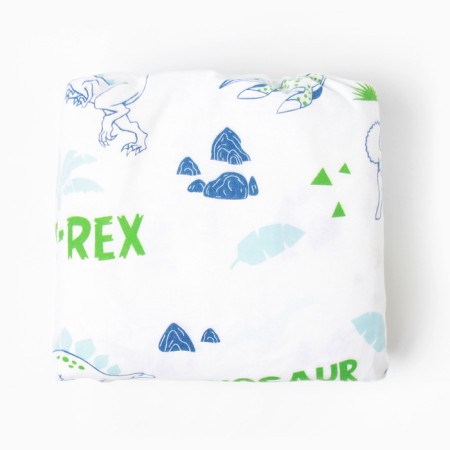 The bedding set "Baby I" Hello, Dino 112*147 cm, 60*120+20 cm, 40*60 cm, 100% cotton-3