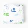 The bedding set "Baby I" Hello, Dino 112*147 cm, 60*120+20 cm, 40*60 cm, 100% cotton
