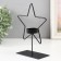 Summary Metal for 1 candle "Star" d = 4 cm black 14.5x6x19.5 cm