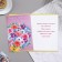 Postcard "Happy Anniversary!" 12.3x19 cm