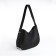 Female bag on one shoulder, on a zipper, black color