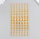 Plastic sticker "Rhinestones Mini, Max" MIX 10x20.5 cm