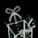 Folding box from PVC 6 x 6 x 10 cm "Spring mood"