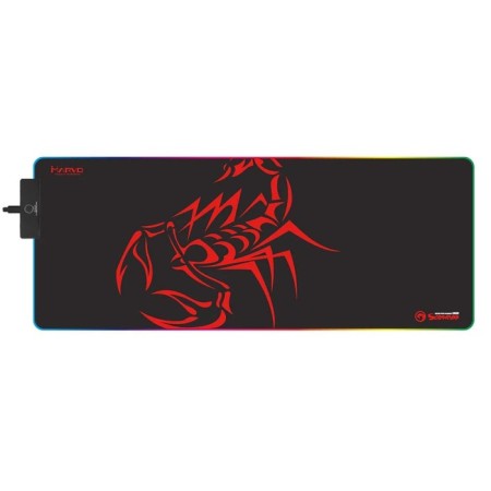 MARVO MG010 rug, game, 800x300x4 mm, RGB, black-1