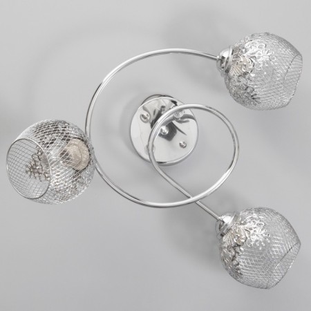 Elti chandelier 3he27 40W chrome 50x50x23 cm-3