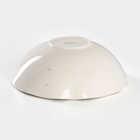 Porcelain shade “Milky Way”, 1.4 l, d = 22 cm, white color in specking-2