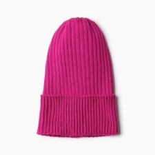 Hat for girls, raspberry color, size 56-58