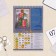 The calendar on the spring without a crossbar "Orthodox with prayers" 2025, 17 x 25 cm