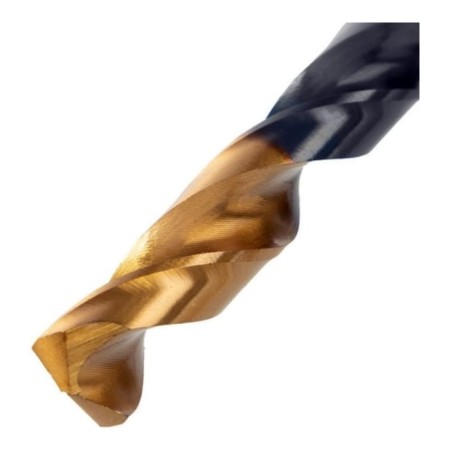 Drill Denzel 717221, 9 mm, HSS-Tin, Golden Tip, 8 pcs.-2