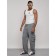 Sports male pants, size 48, gray color