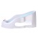 Hill for bathing newborns, white/pink color