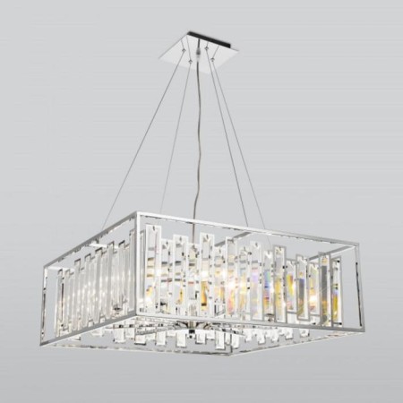 Cella chandelier, 9x60W E14, chromium color-1