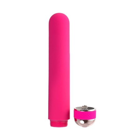 Unrealistic vibrator A-Toys byfa Mastick, ABS plastic, pink color, 18 cm-9
