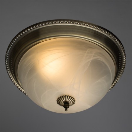 Lamp Porch 2x60W E27, bronze 33x33x12 cm-1