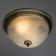 Lamp Porch 2x60W E27, bronze 33x33x12 cm