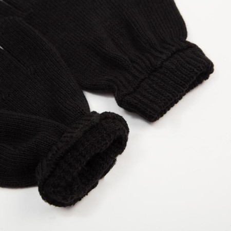 Male gloves, black color, size 20-2