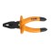Dielectric tundra pliers, insulating handles made of rubber up to 1000 V, 160 mm