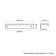 Handle Cappio RT001wh, l = 1200, m/o 1160, white color