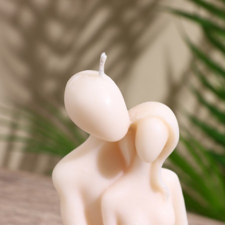 Candle "couple" 7x5x14 cm, paraffin-1