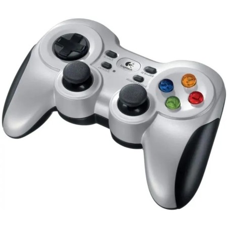 Logitech F710 gamepad, wireless, vibration, for PC, USB, silver-1
