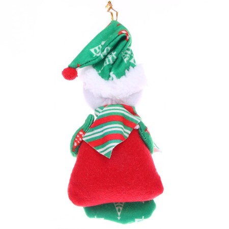 Soft toy "New Year", on a suspension, with a bag, species mix-3