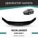 Defly hood deflector for Toyota Highlander, 2010-2013